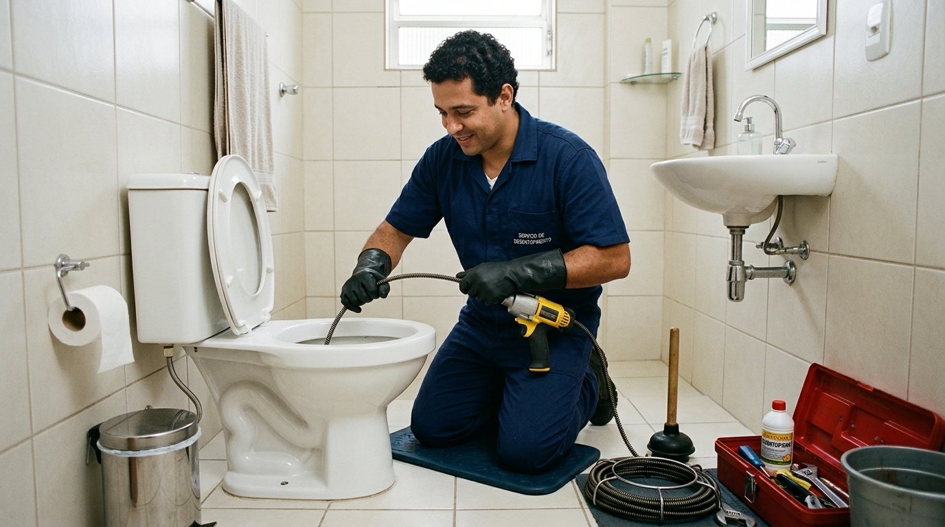 Atendimento em Vaso Sanitário em Blumenau‑SC
