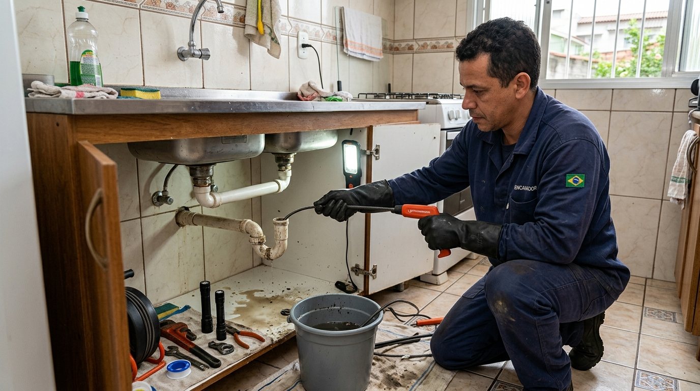 Troca de Encanamento em Blumenau‑SC